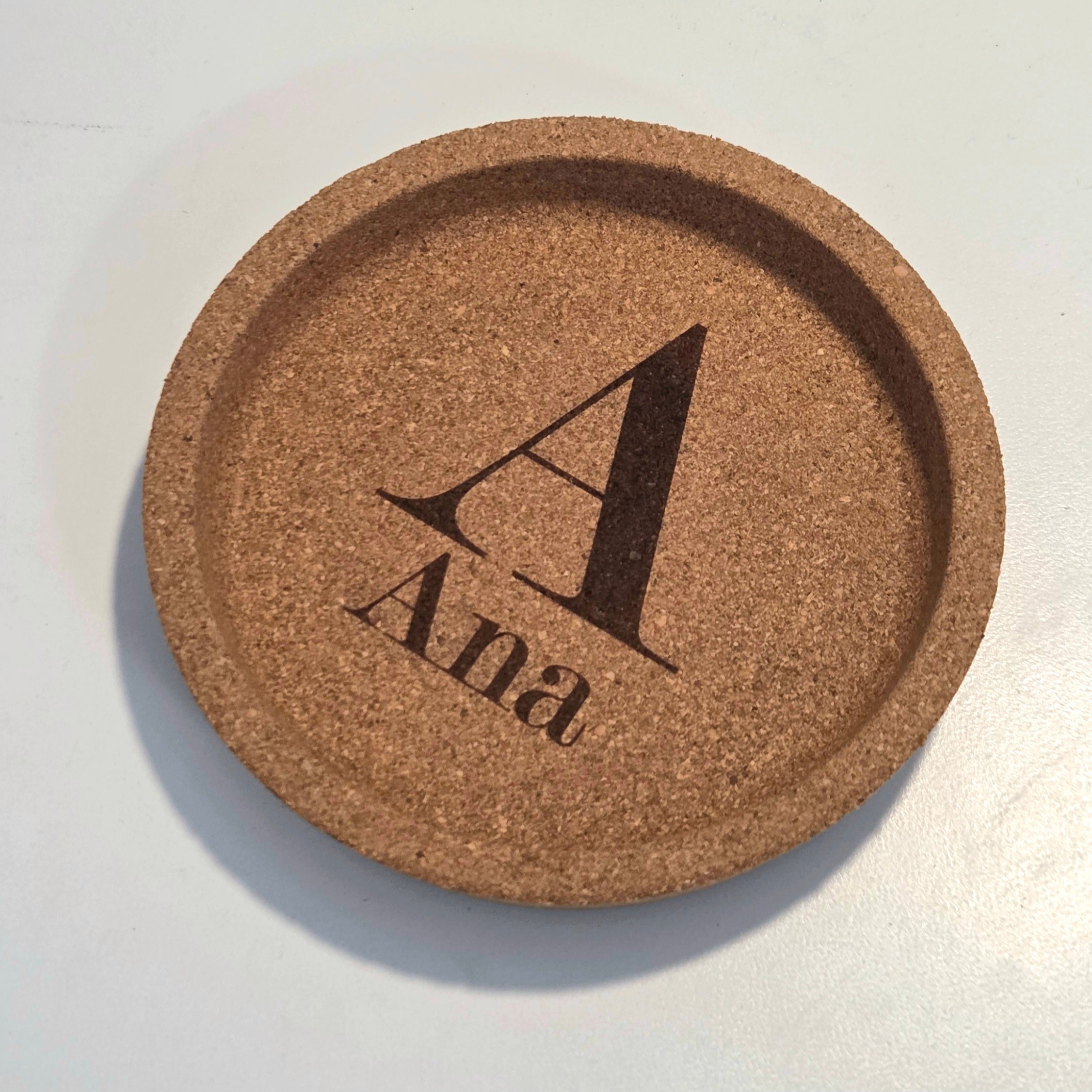 Custom Name and Letter Coaster