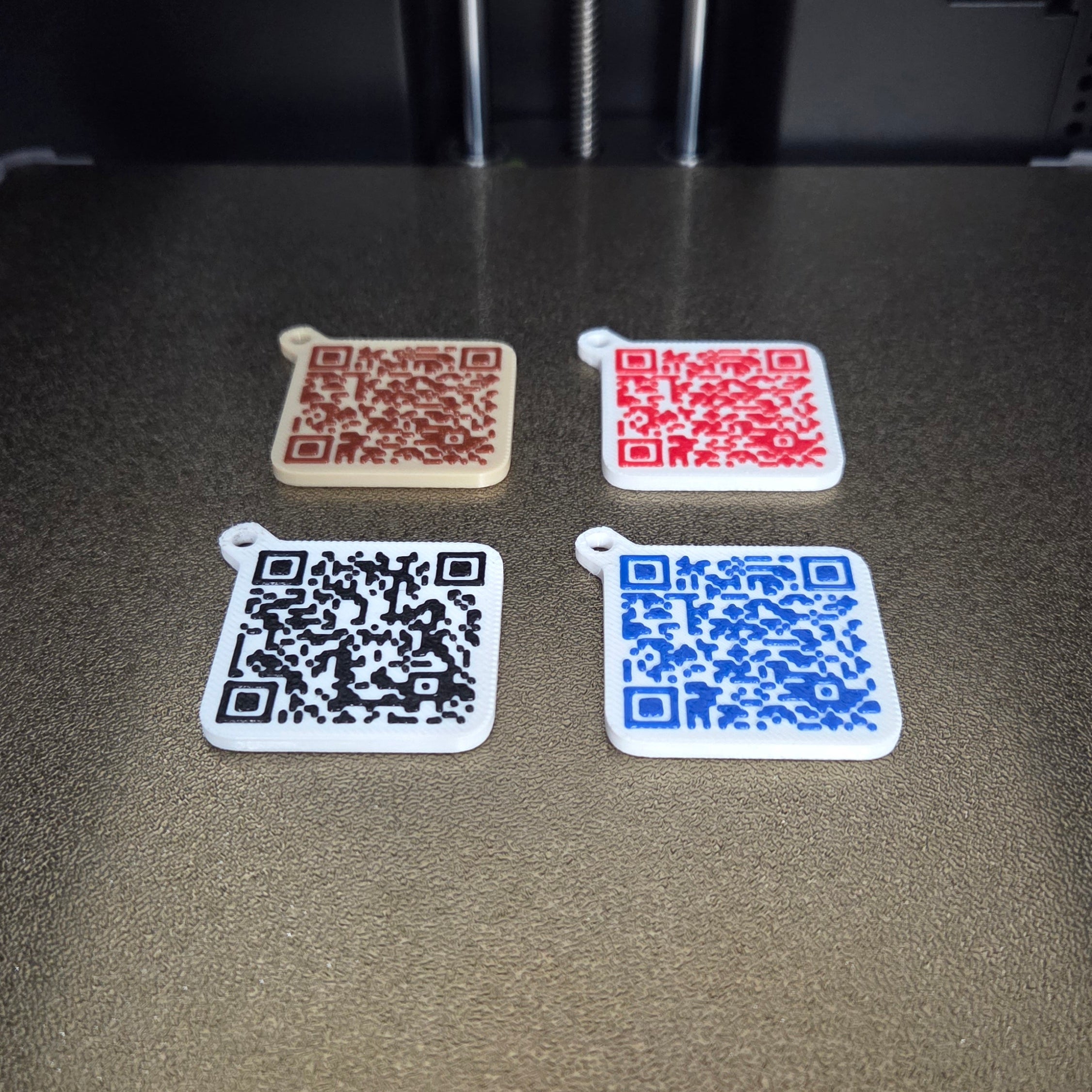 QR Code Keychain