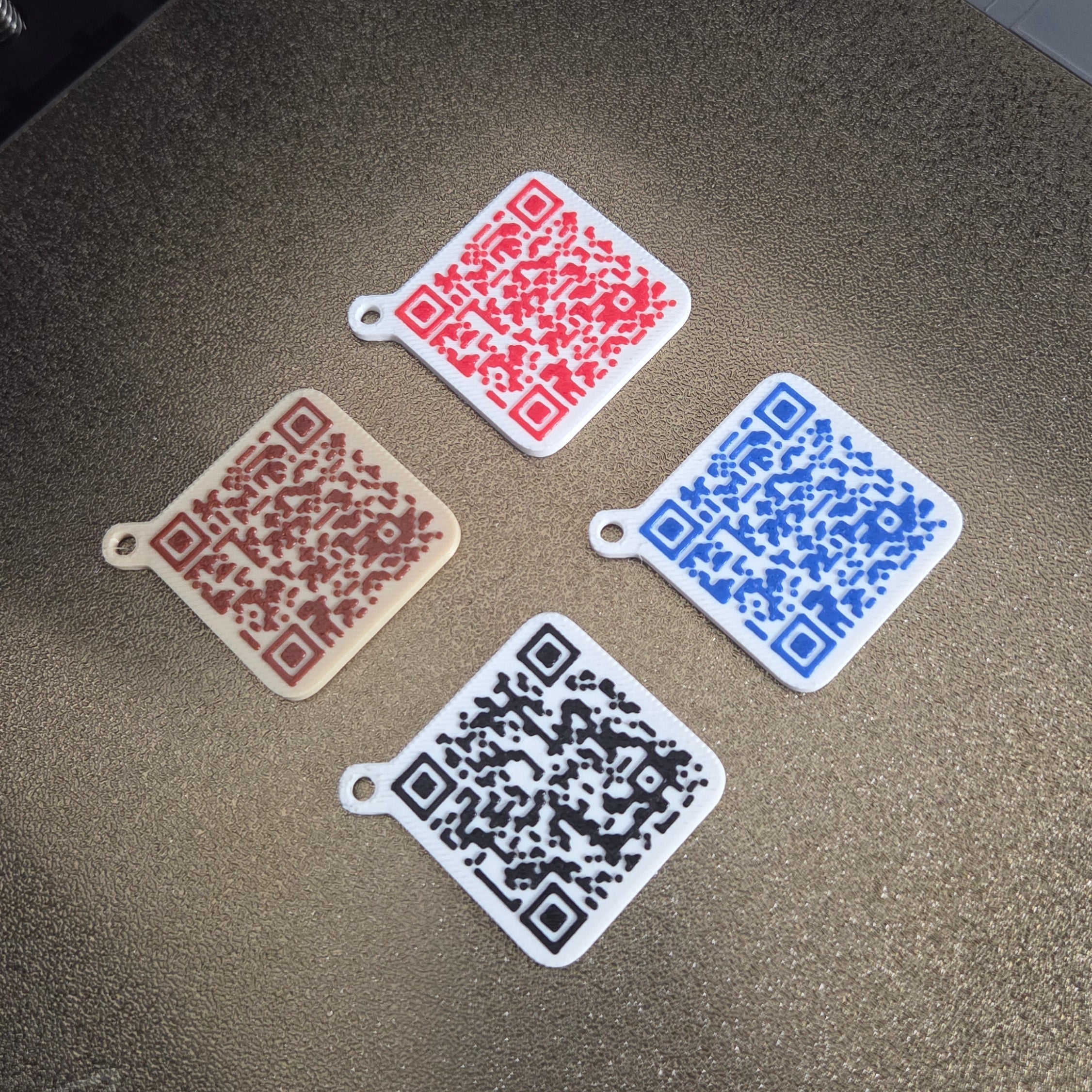 QR Code Keychain